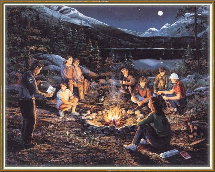 KissAndrew-A Mountain Alphabet-Night-WeaISC. , 