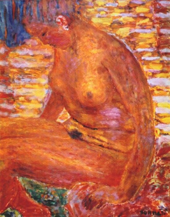 bonnard dark nude 1942 6.  