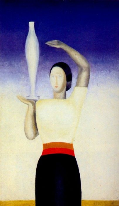 leporskaya woman with a vase 1932-4. 