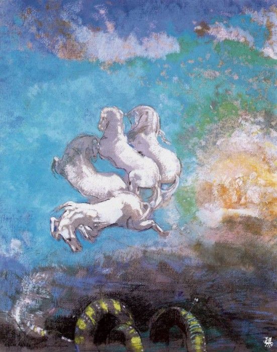 ma Odilon Redon Le Char dApollon. , 