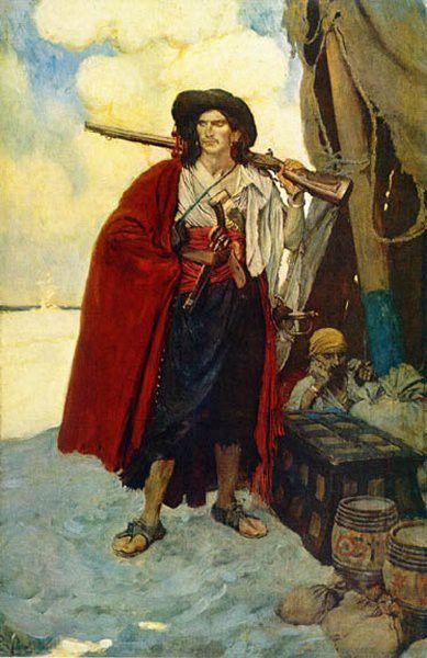 Pyle Howard The Pirate was a Picturesque Fellow. , 