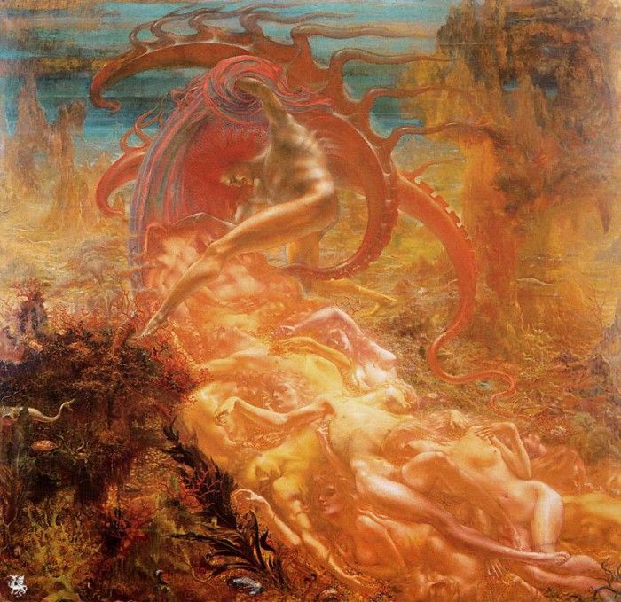 ma Jean Delville Tresors de Satan. Delville 
