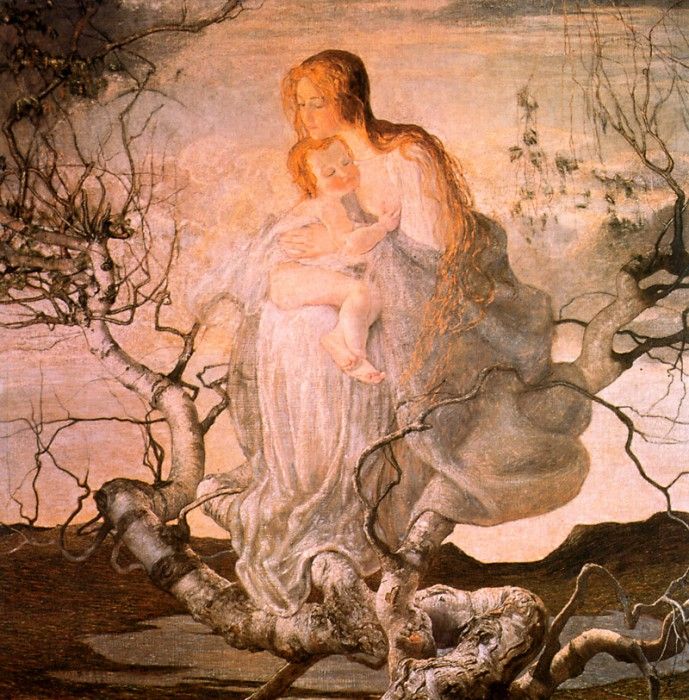 ger-Giovanni.Segantini-TheAngelOfLife. , 