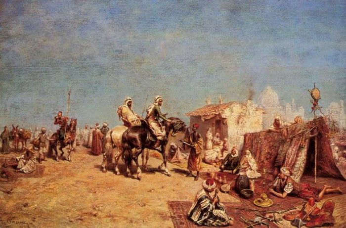 Pasini Alberto An Arab Encampment. , 