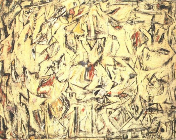 DE KOONING EXCAVATION,1950, ART INSTITUTE OF CHICAGO. ,  