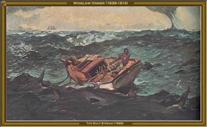 Winslow Homer-The Gulf Stream(1899) Po Amp 041. , 