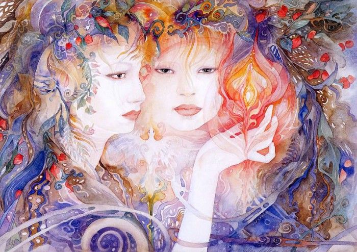 Nelson-Reed, Helen - Two Women with Lotus (end. �������-���, �����