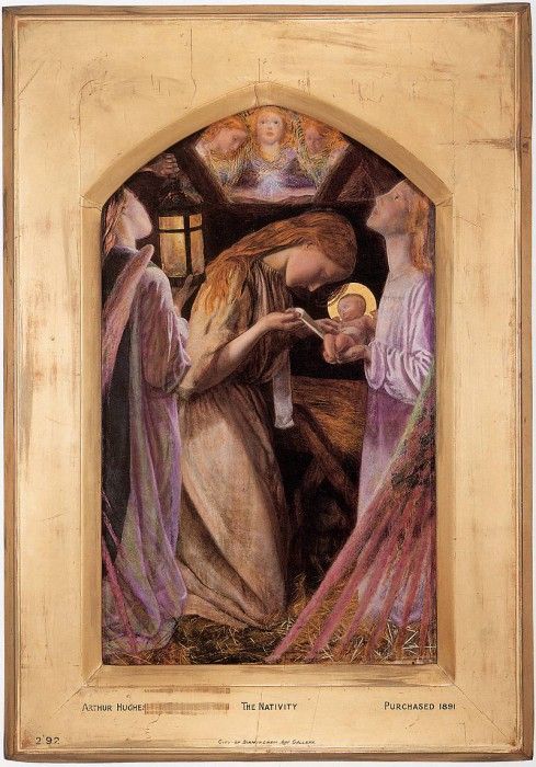 Hughes Arthur The Nativity.   Foord