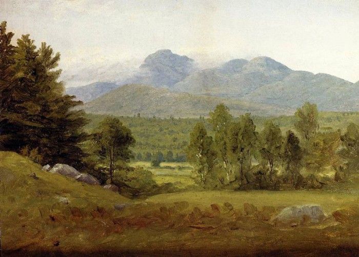 Gifford Sanford Robinson Sketch of Mount Chocorua New Hampshire. , Sanford 