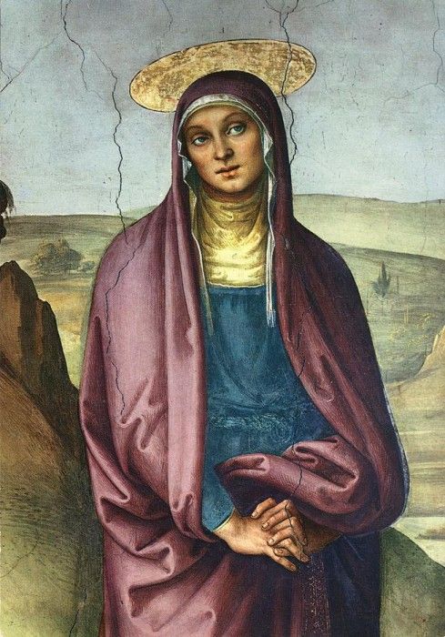Perugino Pietro The Pazzi Crucifixion detail1. , 