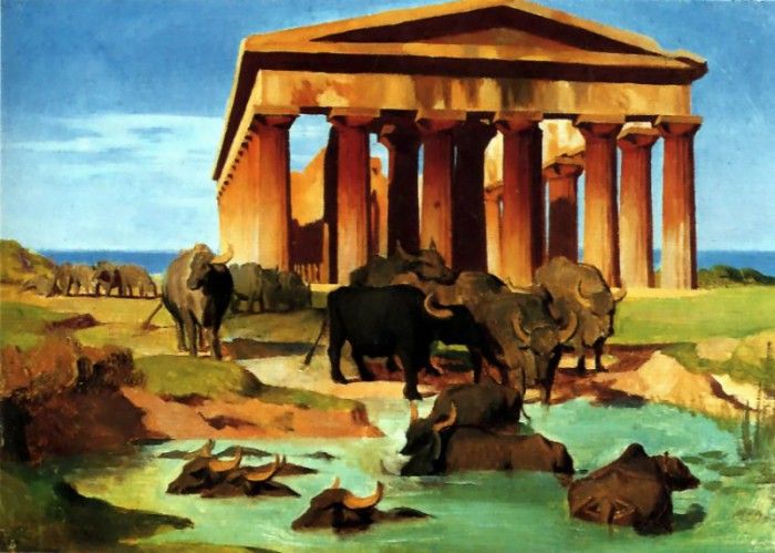 View of Paestum. �����, ���-����