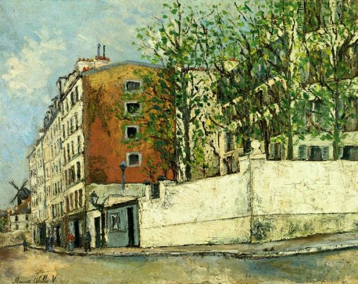 Rue Orchampt in Montmartre 1910. , 