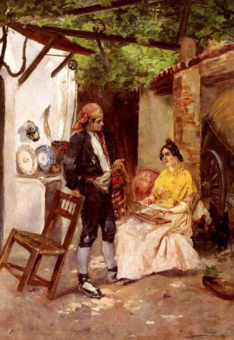 Parades Vicente de A Flirtation. ,  