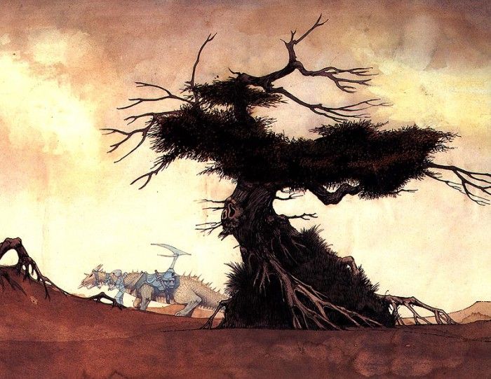 al Dean04 Dragon and Tree. , 
