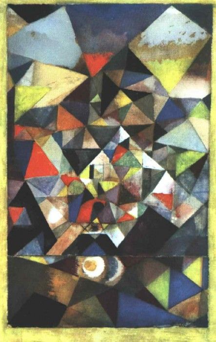 Klee With the egg, 1917, Collection Mr. and Mrs. Bruno Strei. , 