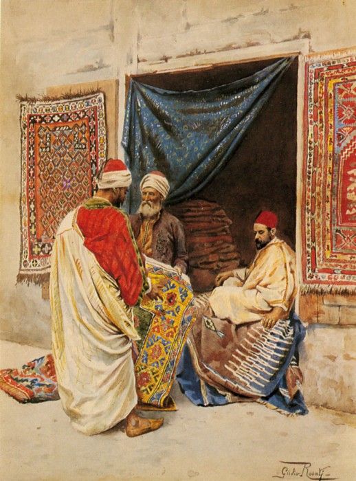 Rosati Giulio The Carpet Merchant. , 