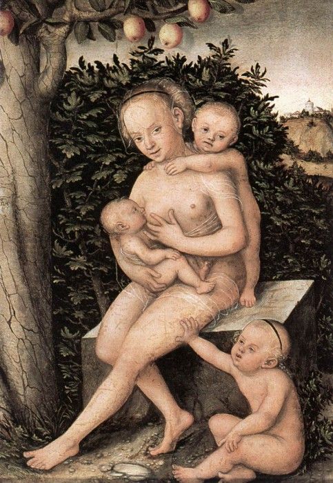 CRANACH Lucas the Elder Charity. ,  