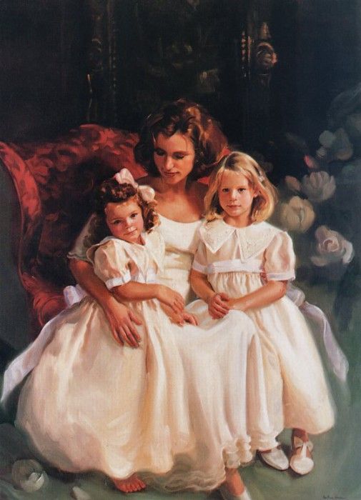 Ann Manry Kenyon - Mrs Robert Winston and Daughters, De. ,  Manry