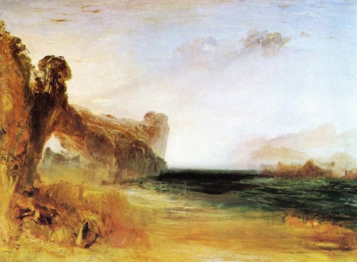 Turner Joseph Mallord William Rocky Bay with Figures. ,   