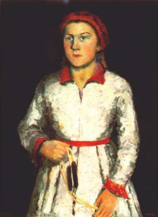 malevich portrait of the artists daughter 1934. , 