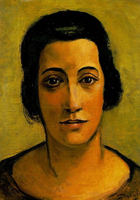 Derain Portrait of Madame Carco, Kunstmuseum, Zurich. �����, ����� ����