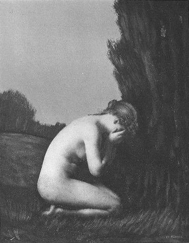 Henner nymph qui pleure. , -