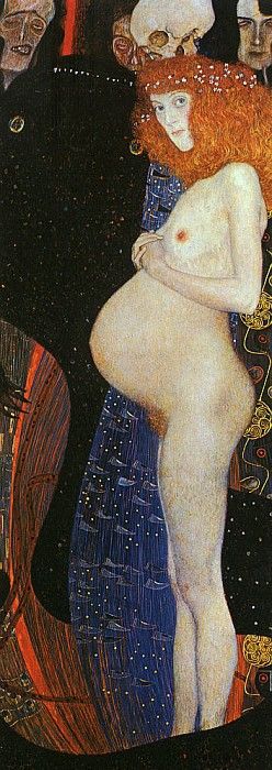 Klimt Hope I, 1903, oil on canvas, The National Gallery, Ott. , 