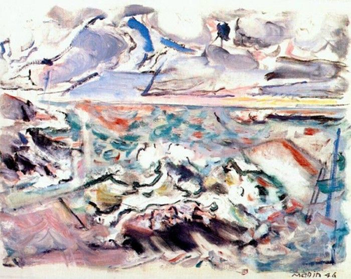 marin movement sea and sky 1946. 