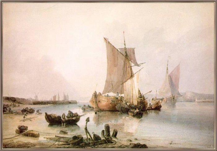 Owen Loading-Boats-in-an-Estuary-sj. , 