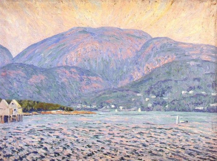 tucker green mountain, mount desert 1911. 