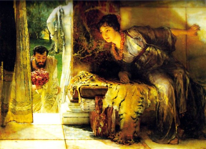 ger-Tadema-WelcomeFootsteps. ������, ������� �����