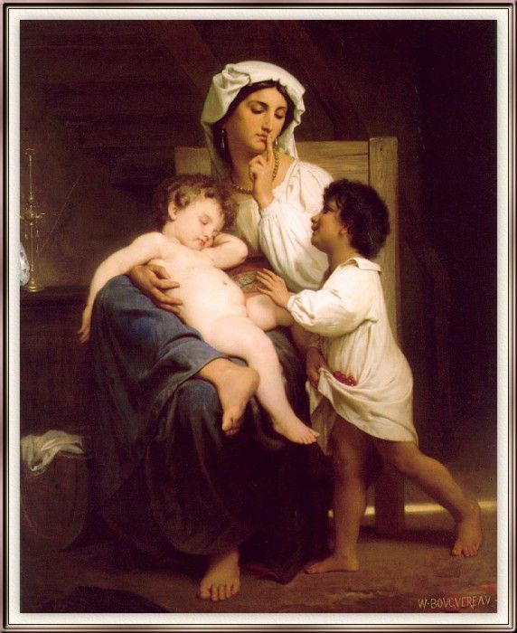 Bouguereau le-Sommeil-sj. ,   