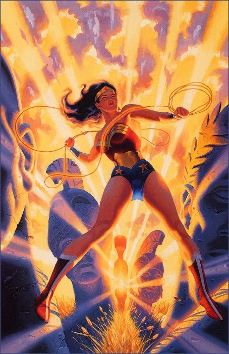 bs-fl- Steve Rude- Wonder Woman No1. , 