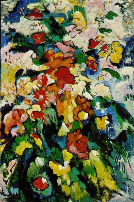 Vlaminck Flowers (Symphony in colours), 1906-07, Collection .   