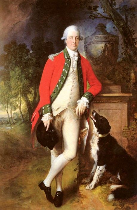 Gainsborough Thomas Portrait Of Colonel John Bullock. , 