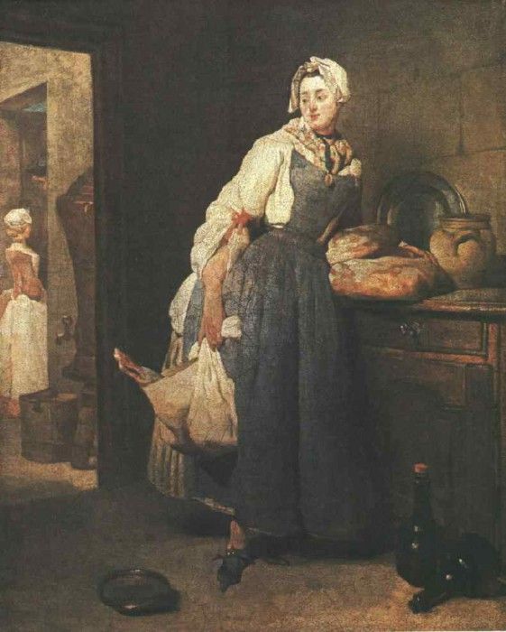 Chardin Return from the Market. , - 