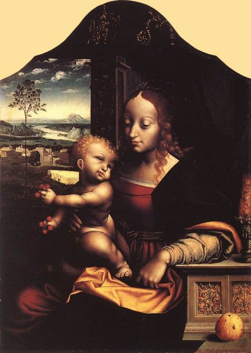 CLEVE Joos van Virgin And Child 2. ,  