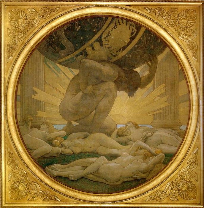 JohnSingerSargent Atlasandthe Hesperides BostonMOFA 1922 1925Large. ,  