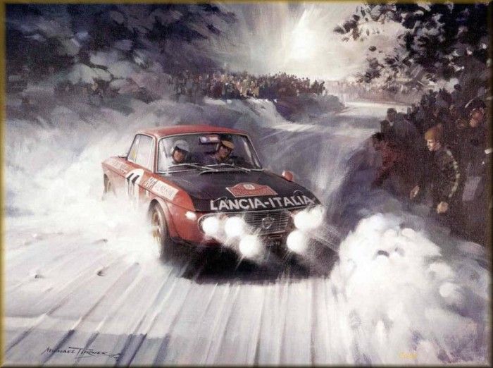 CorsaScan 031 Lancia At The Col De Turini 1972. , 