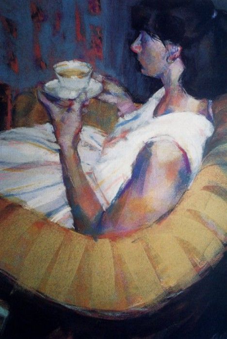 Margaret Dyer - Lil at Tea, De. , 