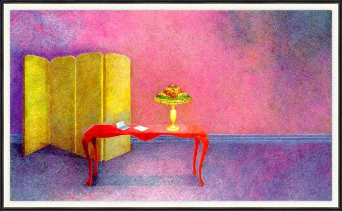 Gonnella-Butler Violet-Interior-with-Lamp-sj. ��������