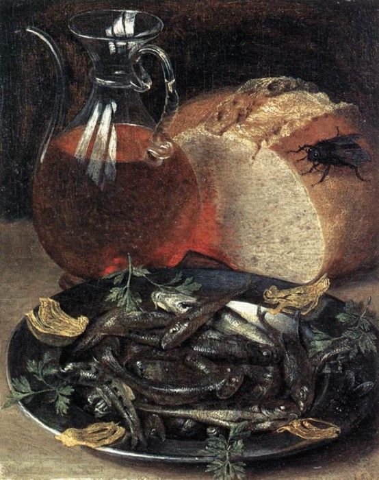 FLEGEL Georg Still Life With Fish. , 