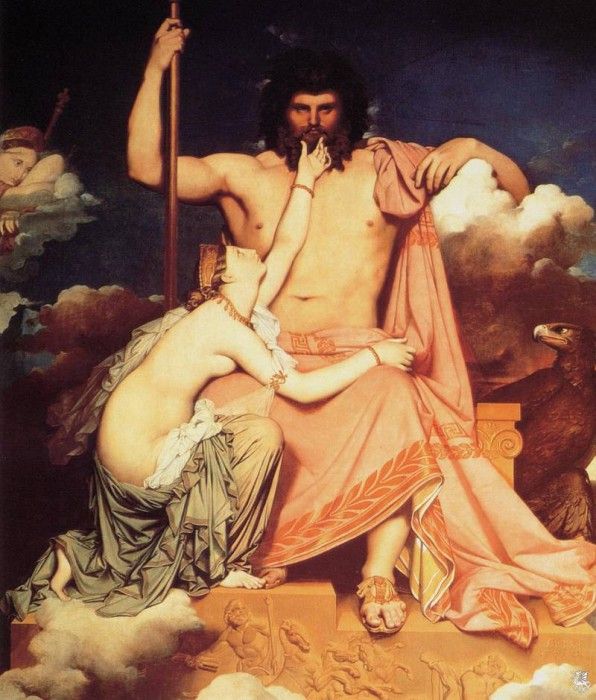 ma Ingres Jupiter et Thetis. ,   