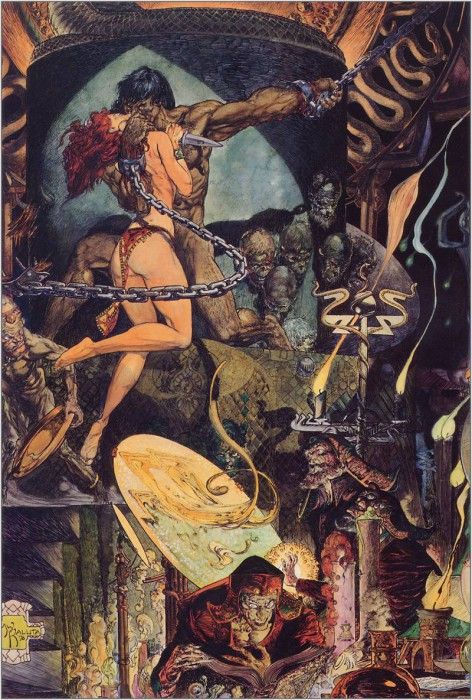 Michael Kaluta The Sacrifice - Xxx 1489 . Kaluta, 