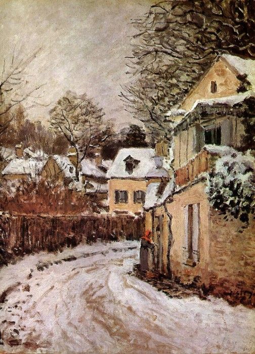 Sisley Alfred Street in Louveciennes Sun. , 