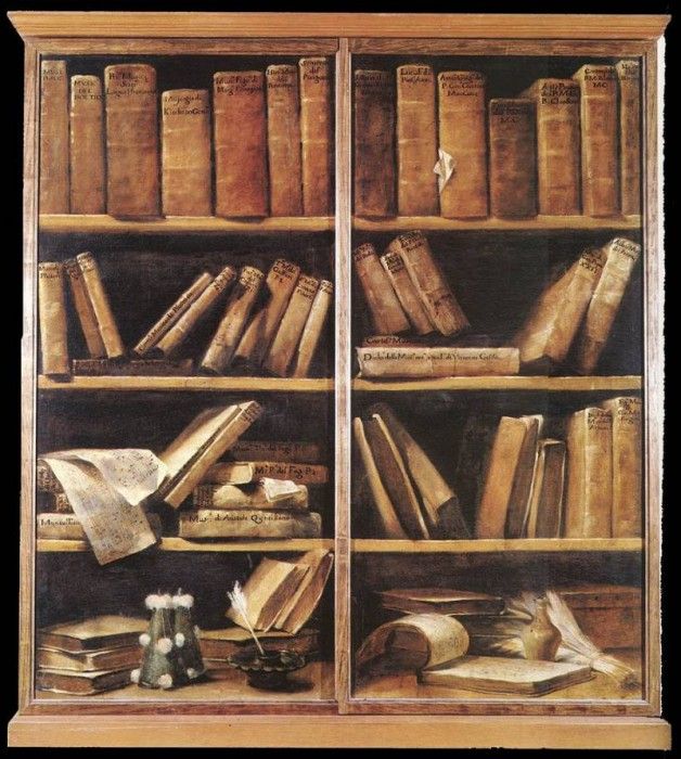 CRESPI Giuseppe Maria Bookshelves. ,  