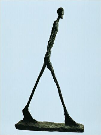 giacometti man striding. , 