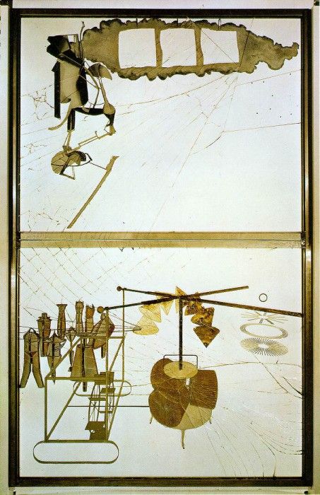 Duchamp The Bride Stripped Bare by her Bachelors, Even, 1915. , 