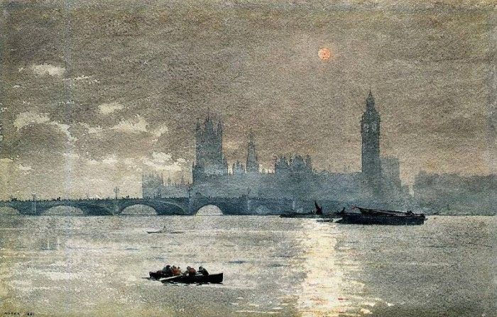 Homer Winslow The Houses of Parliament. , 