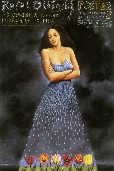 am-Rafal Olbinski Artists Poster Exhibition. Olbinski, 